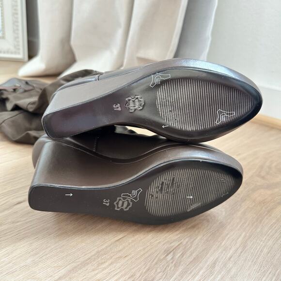 NEW Free People x Nicholas K Jedda Over-the-Knee Boots in Tobacco Size 7 - Picture 8 of 9